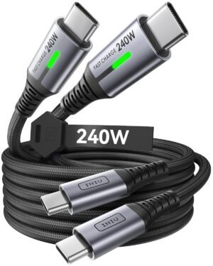 INIU 240W USB C to USB C Charger Ca...