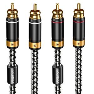 audiophile RCA cable, 1M/3.2FT 2 rc...