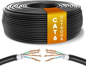 Mr. Tronic Outdoor Waterproof Cat 6...