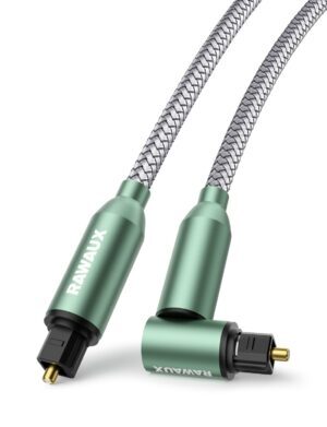 1M Optical Cable, 90 Degree Audio R...
