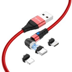 HEYBRO 3-in-1 Magnetic Charging Cab...