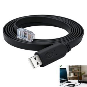 USB to RJ45 Console Cable, RS232 Co...