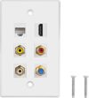 MEIRIYFA HDMI & RCA 6 Port Key...