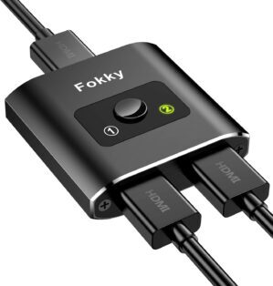 Fokky HDMI Swith 4K@60Hz, Bidirecti...