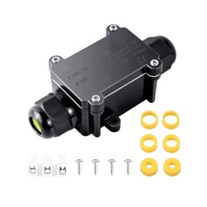 IP68 Waterproof Junction Box, 2-Way...