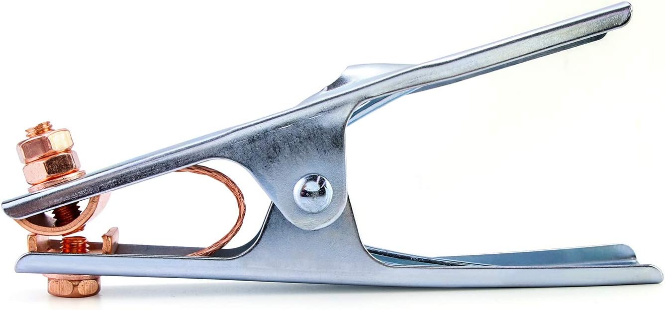 QWORK® Earth Clamp, Welding Ground Clamps, 300AMP ARC Welder TIG and MIG Ground Cable Grip Earth Clamp, for Welding Machine - Image 2
