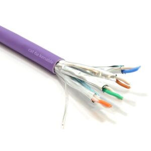 kenable Cat6A S/FTP Pure Solid COPP...