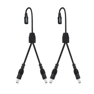 2-Pack DC Power Splitter Cable 1 to...