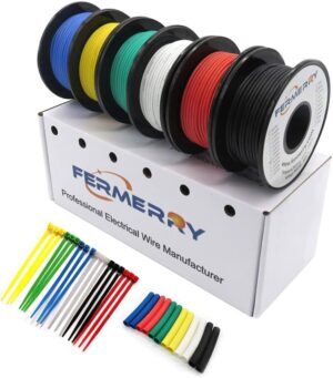 Fermerry 20 AWG Electrical Wire 0.5...