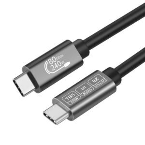 Thunderbolt 5 Cable 1.8m USB Type C...