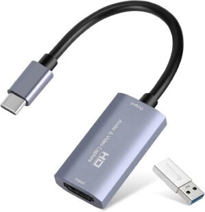Guermok Video Capture Card, 4K USB3...