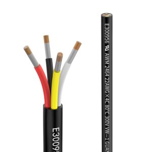22awg 4×0.3mm² 20M Electrical wir...