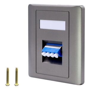 Poyiccot LC Fiber Optic Wall Plate,...