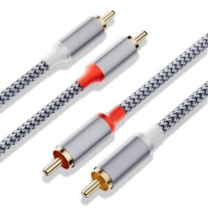 RCA Cables 3.28ft/1M 2RCA to 2RCA C...