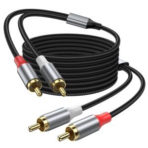 2RCA Audio Cable 1M, 2RCA Male to 2...
