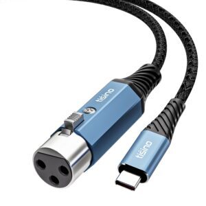 Tisino XLR to USB C Microphone Cabl...