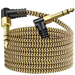 1/4 Inch TRS Instrument Cable 0.5m,...