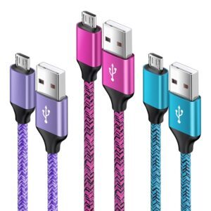 Micro USB Cable 3Pack, 0.5M+0.9M+1....