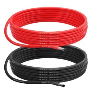 8 Gauge Silicone Wire, 8 AWG Electr...