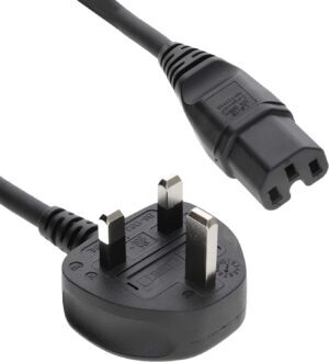 Kenable | UK Plug to C15 HOT IEC Hi...