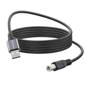 MOSWAG USB Printer Cable 5FT/1.5Met...
