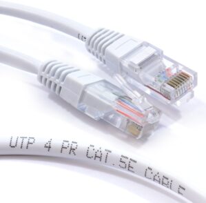 kenable White Network Ethernet RJ45...