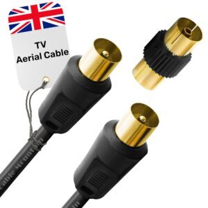 1m Coaxial TV Aerial Cable – ...