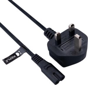 2 Pin Mains Power Cable Universal F...