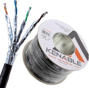 kenable External Shielded CAT6A Out...