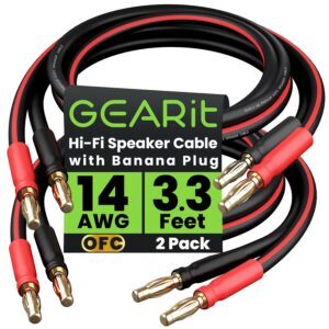 GEARit 14 AWG Speaker Cable Wire wi...