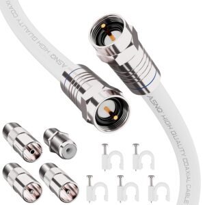 ASNQ RG6 Coaxial Cable Connectors S...