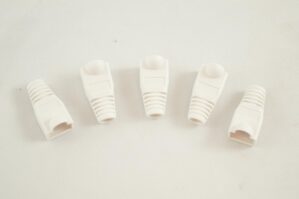 10 x WHITE RJ45 CAT5 CAT5E SNAGLESS...
