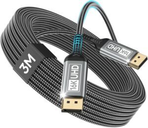 DisplayPort Cable 2.1 3M-DP Cable S...