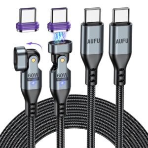 AUFU 60W Magnetic Charging Cable US...