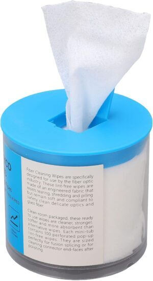 Fiber Optic Cleaning, Eyeglasses Wi...