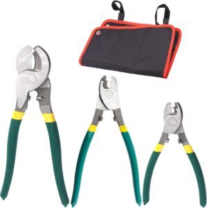 Keadic 3Pcs Heavy Duty Cable Cutter...