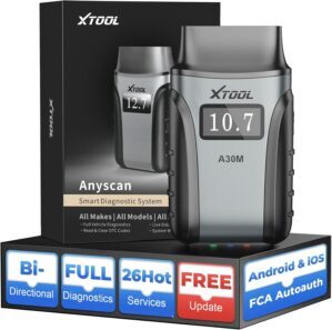 XTOOL A30M OBD2 Scanner Bluetooth, ...