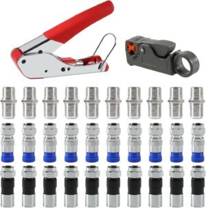 Coaxial Compression Tool Kit Coax C...