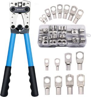 Battery Cable Crimping Tool Kit fro...