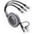 Minlu Multi Charger Cable, 5 in 1 Retractable Charging Cable with Data Transfer[3.5A 1.2m] Retractable USB C Cable, 3 in 2 USB C Multi Charging Cable for iPhone Series/Samsung/Huawei/Sony/Tablet