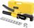 TEENO Hydraulic Crimping Tool with 9 Hex Dies,Range 12 AWG-2/0 AWG,12mm Stroke 10T,4-70mm²,for Cable Lugs Hydraulic Crimping Crimper Wire Terminal Lug Tool