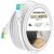 Cat 8 Ethernet Cable 50 FT, Heavy Duty High Speed 40Gbps 2000Mhz Internet Network Patch Cord, RJ45 Shielded Flat LAN Cable, Outdoor&Indoor Weatherproof S/FTP UV Resistant for Gaming, Router, Modem