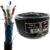 kenable External SHIELDED CAT6 Outdoor Use Full OFC 23AWG Solid COPPER Ethernet Cable FTP Reel 50m [50 metres] (PE Jacket for waterpoof and UV Resistant) Foil Shielded with drain wire