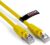 rhinocables CAT 6a Ethernet Cable | 10Gbps S/FT High-Speed & Large Bandwidth Data Transfer | Reliable LAN Network RJ45 Cable | Wi-Fi Broadband Cable for Seamless Gaming & Streaming (2m, Yellow)