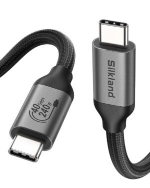 Silkland USB4 Cable for Thunderbolt...