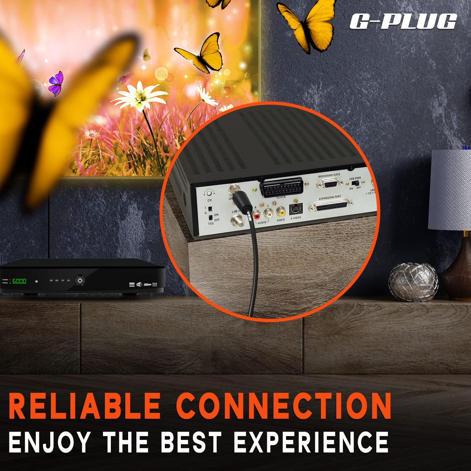 1m TV Aerial Cable