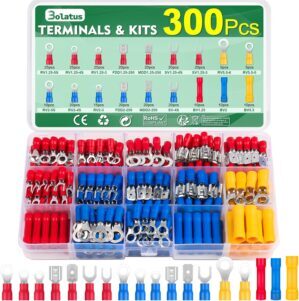 300pcs Electrical Crimp Connector