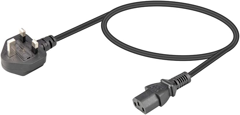 10A 250v Power Cable 3 Prong Power Cord, 1.5m Ps3 Pc Power Cable Monitor Power Cable Computer Power Cables, C13 Kettle Plug Power Lead Three Pin Lg Tv Power Cord Uk Ac Plug - Image 3