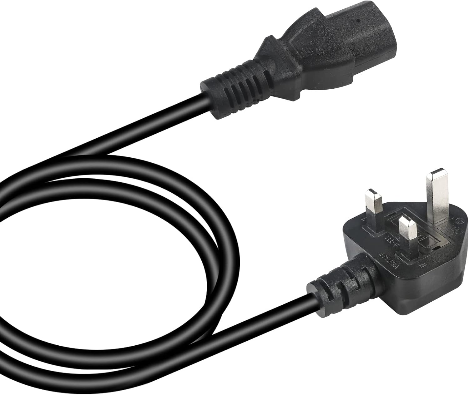 10A 250v Power Cable 3 Prong Power Cord, 1.5m Ps3 Pc Power Cable Monitor Power Cable Computer Power Cables, C13 Kettle Plug Power Lead Three Pin Lg Tv Power Cord Uk Ac Plug - Image 6