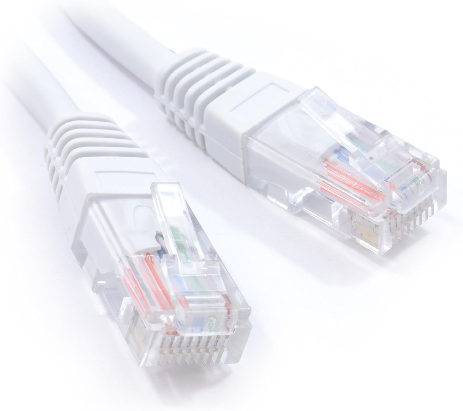 kenable White Network Ethernet RJ45 Cat5E-CCA UTP PATCH 26AWG Cable 0.3m 30cm - Image 4